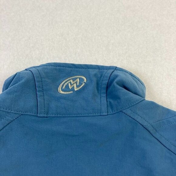 Cloudveil Jacket Women's Medium Blue Maize Cyclone Serendipity Soft Shell - Picture 15 of 16